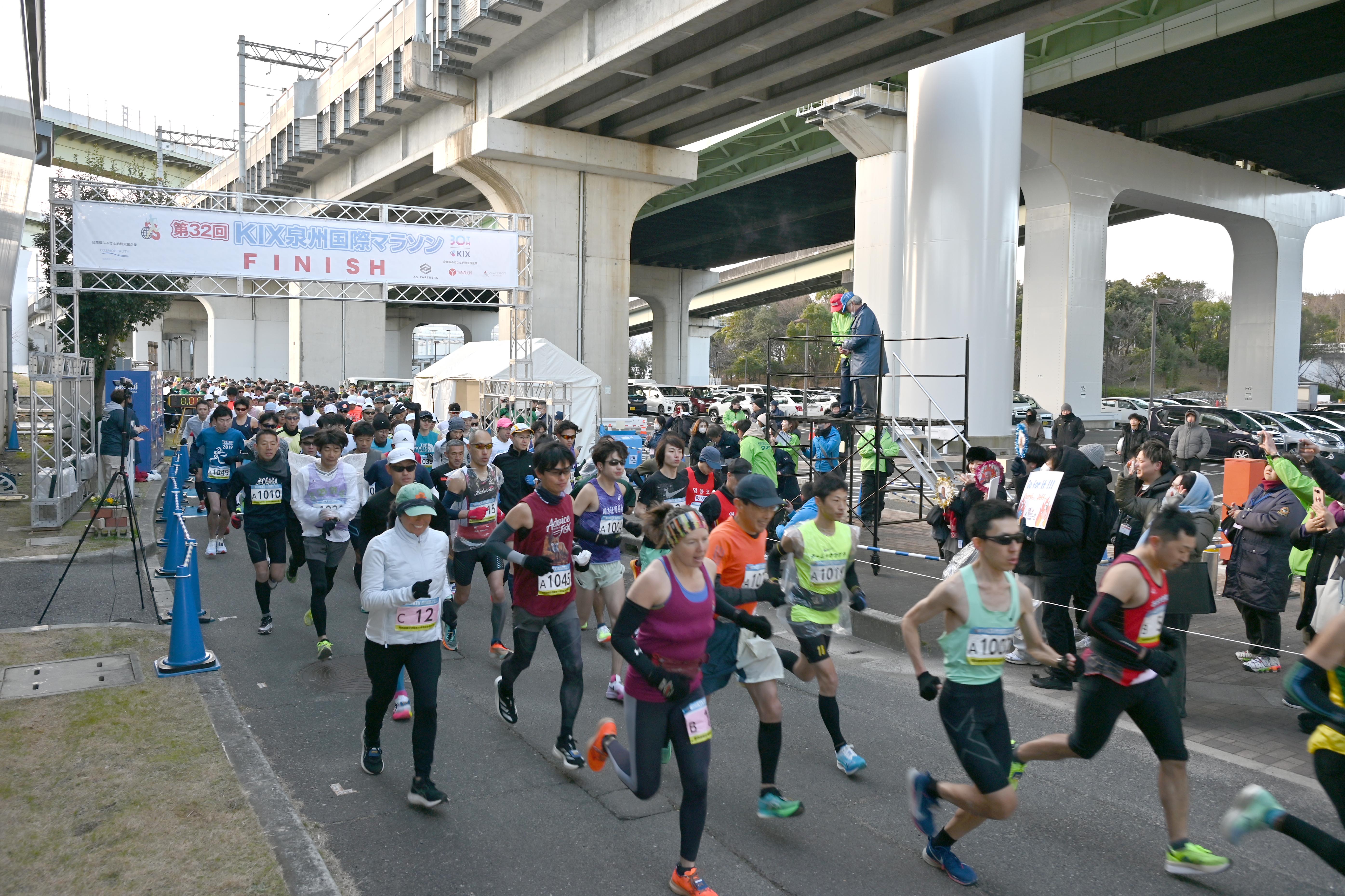 第33回KIX泉州國際馬拉松(臨空公園內特設周回賽道)導覽說明